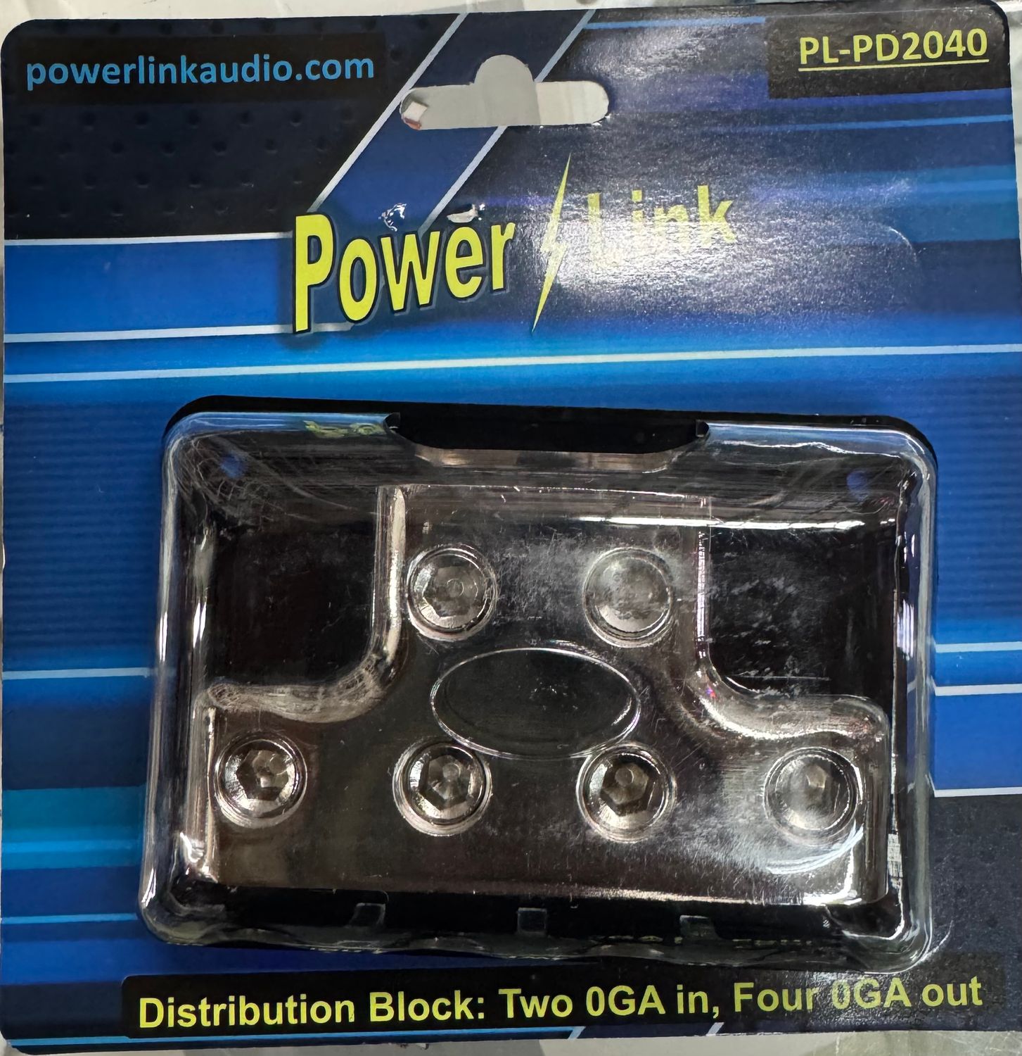 PL-PD20404 POWER LINK DISTRIBUTION BLOCK 2X4 (0G/4G)