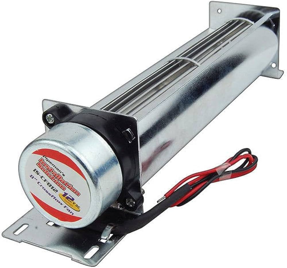 8” CROSSFLOW FAN 12v PIPEMAN