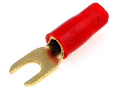 8G SPADE TERMINAL, Colour: RED