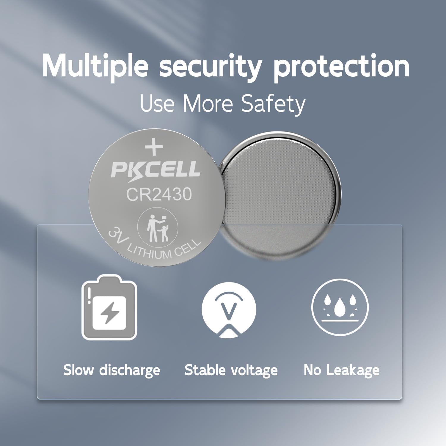 PKCELL CR2430 BATTERY