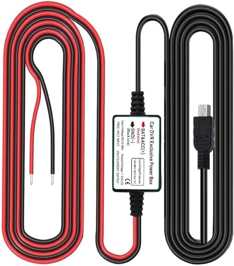 MINI USB DASH CAM HARD WIRE KIT