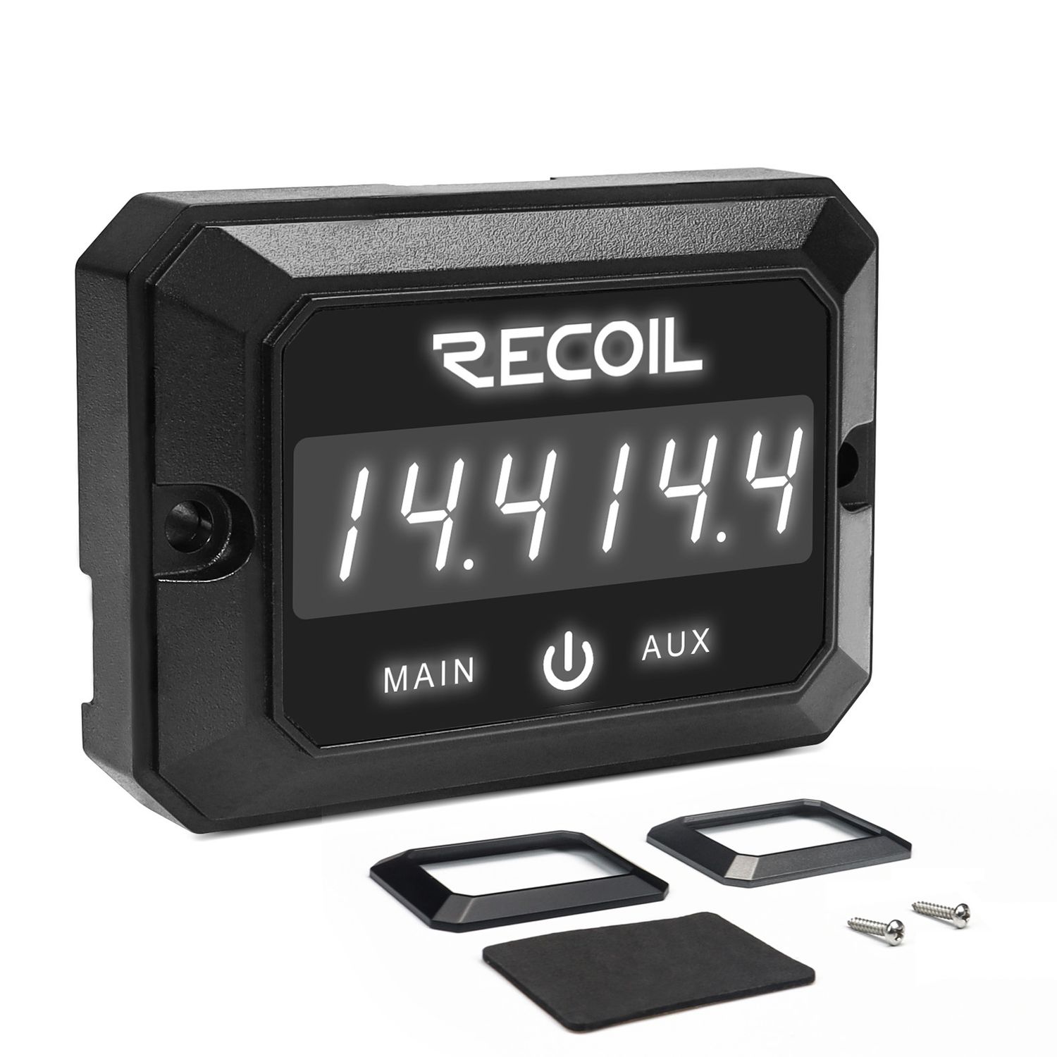 PDVD RECOIL DUAL VOLT METER WITH ON/OFF SWITCH