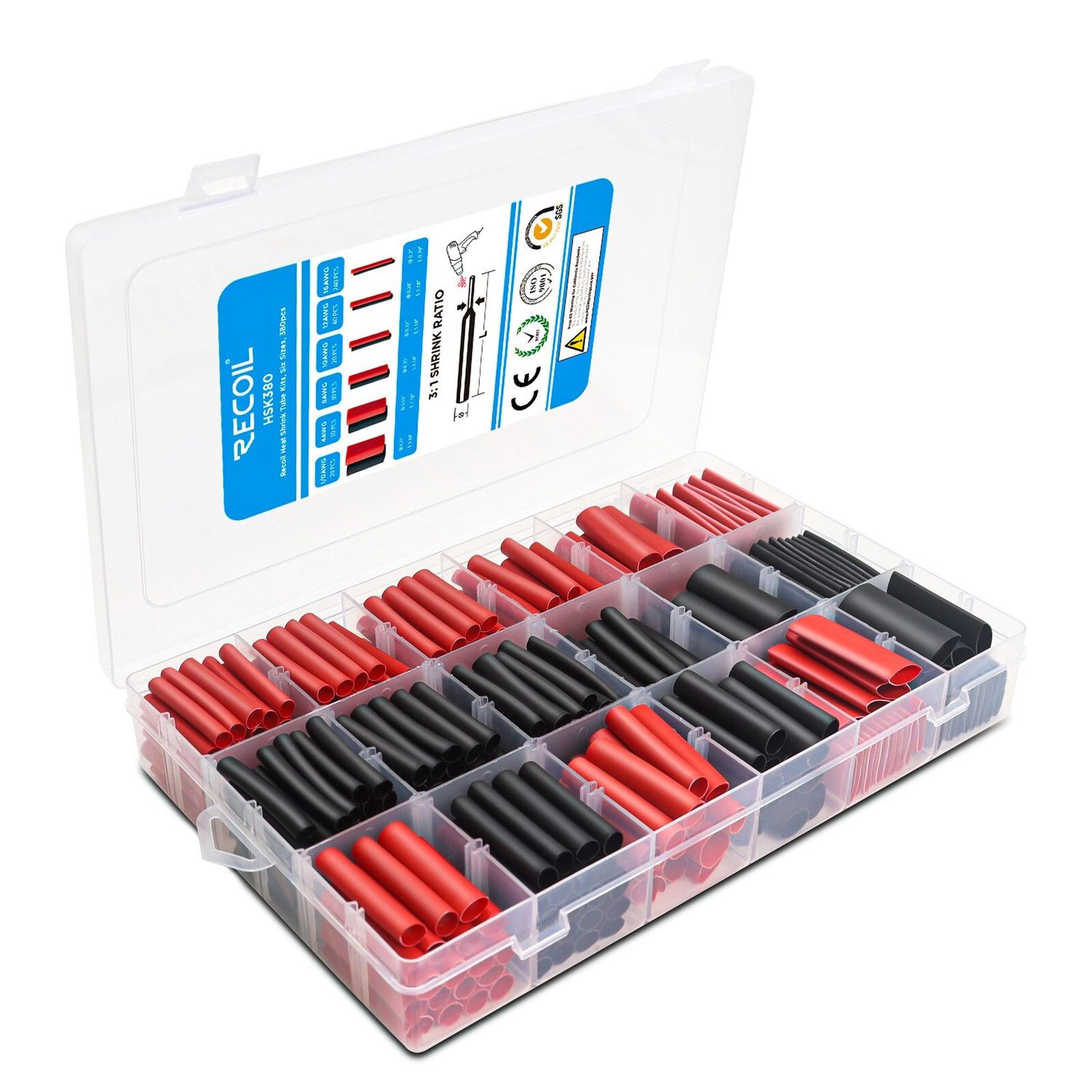 HSK380 RECOIL HEAT SHRINK KIT