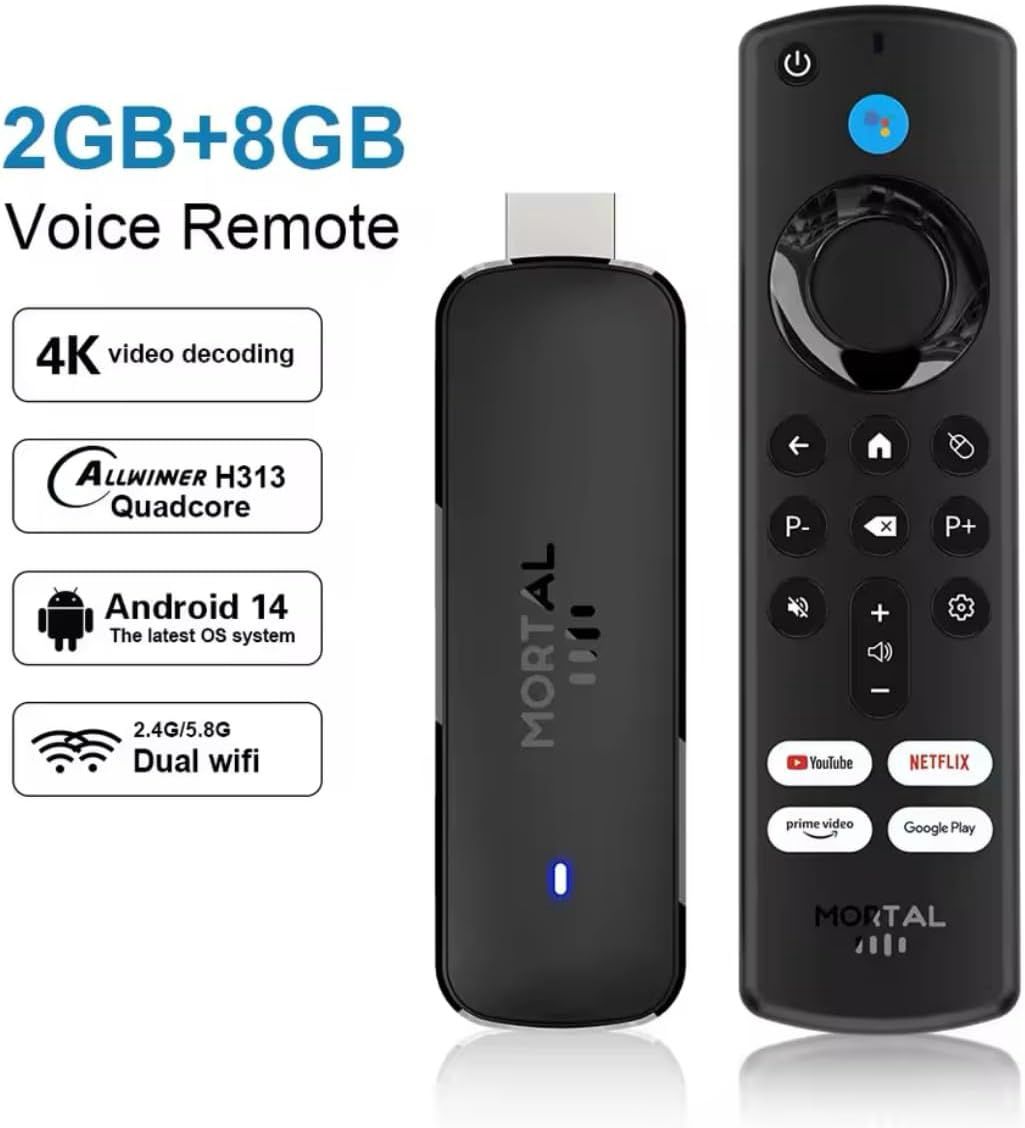 MORTAL Q8 ANDROID TV STICK