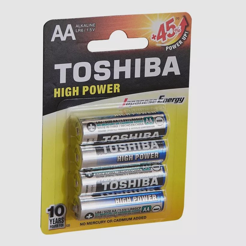 TOSHIBA AA HIGH POWER BATTERY