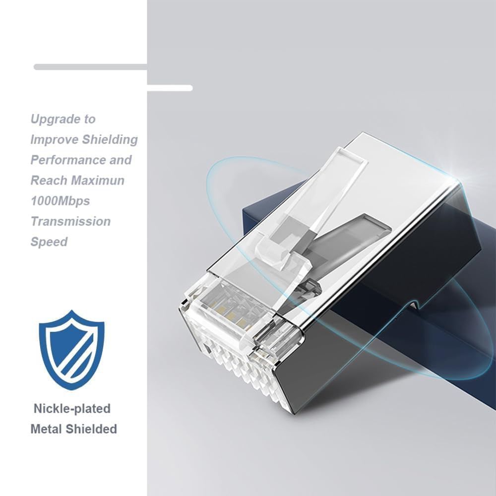 RJ45 ENDS WITH PASSTHROUGH