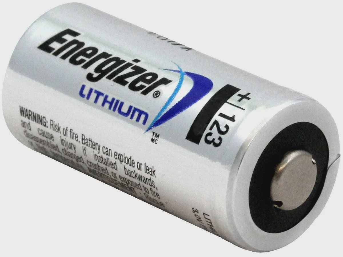 123A ENERGIZER BATTERY, Amount: 1