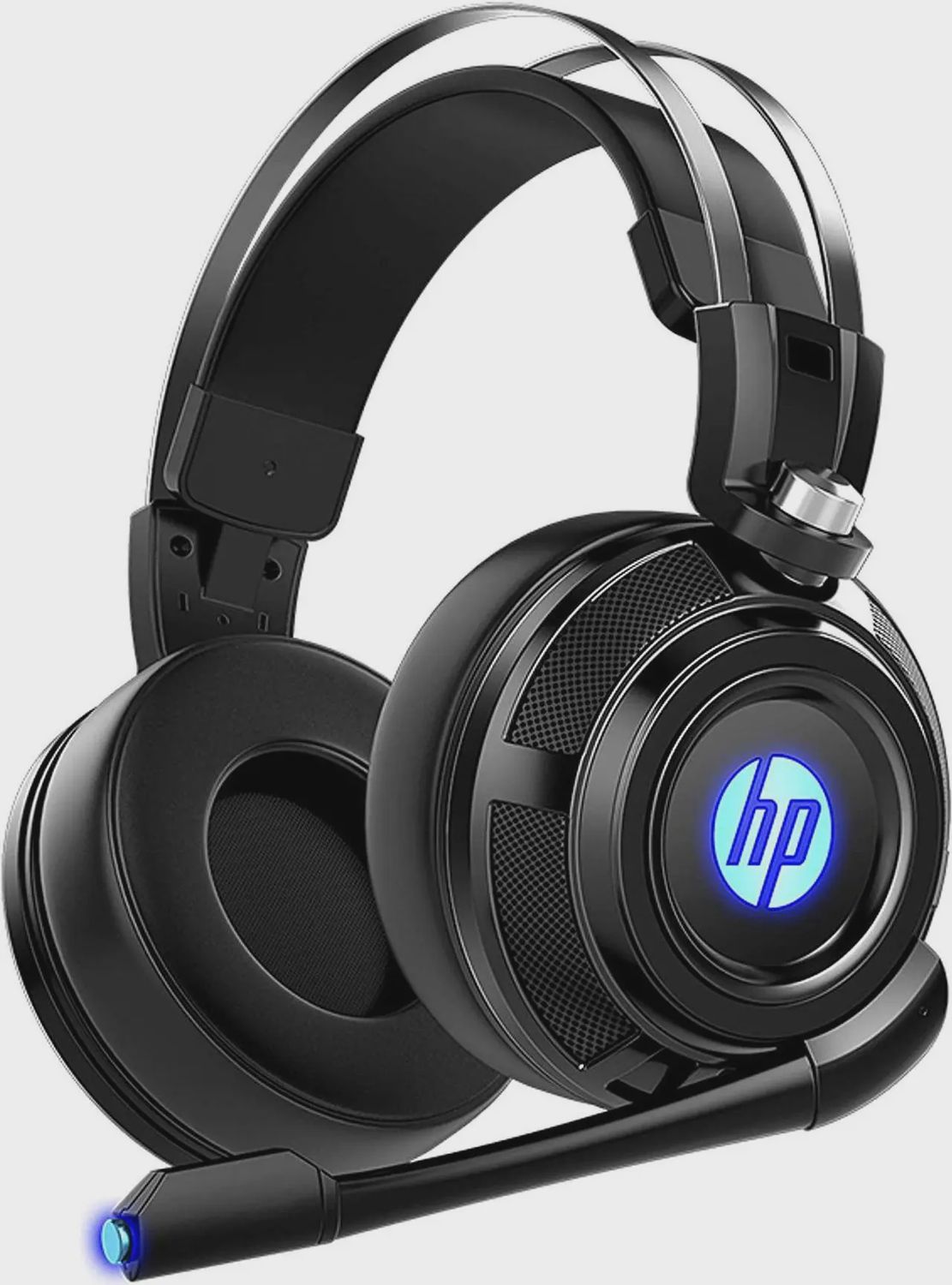 HP H200 GAMING HEADSET BLACK WITH LED'S
