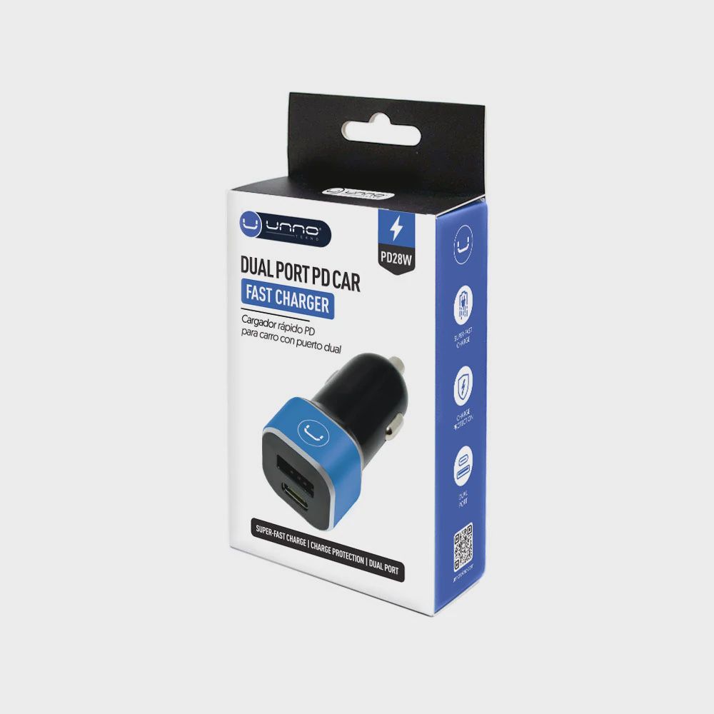 PD28W DUAL PORT FAST CHARGER PW5025BK