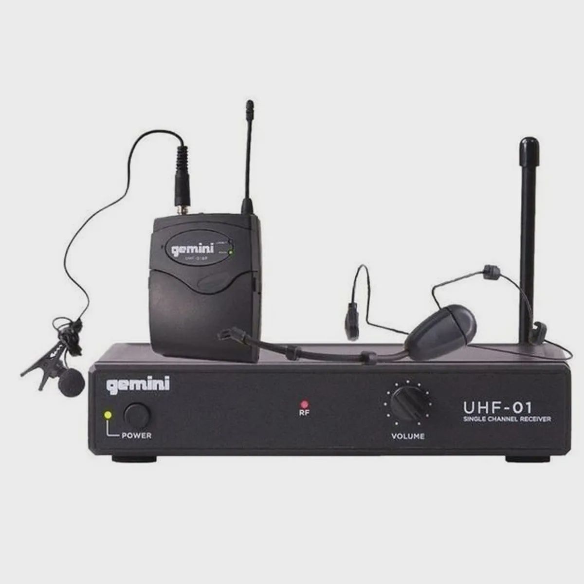 UHF-01HL GEMINI WIRELESS HEADSET MIC