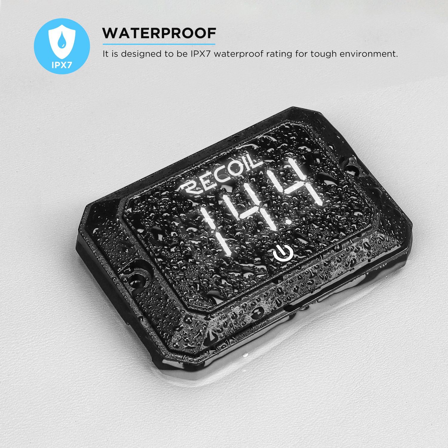 PDV RECOIL VOLT METER WITH POWER ON/OFF