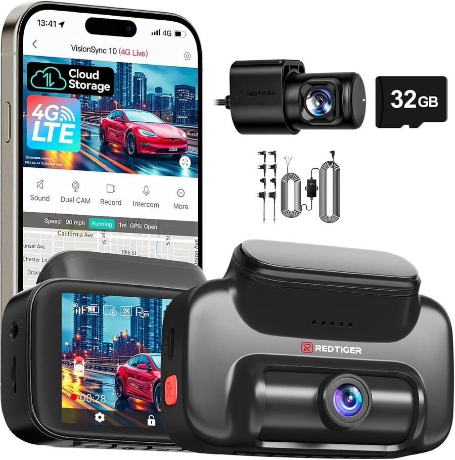 VS10 REDTIGER DASH CAM