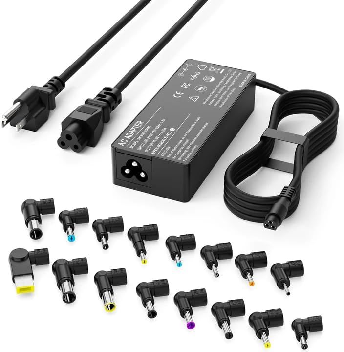 90W UNIVERSAL LAPTOP CHARGER
