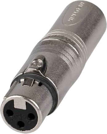 NC3FM XLR F TO XLR M ADAPTER NEUTRIK