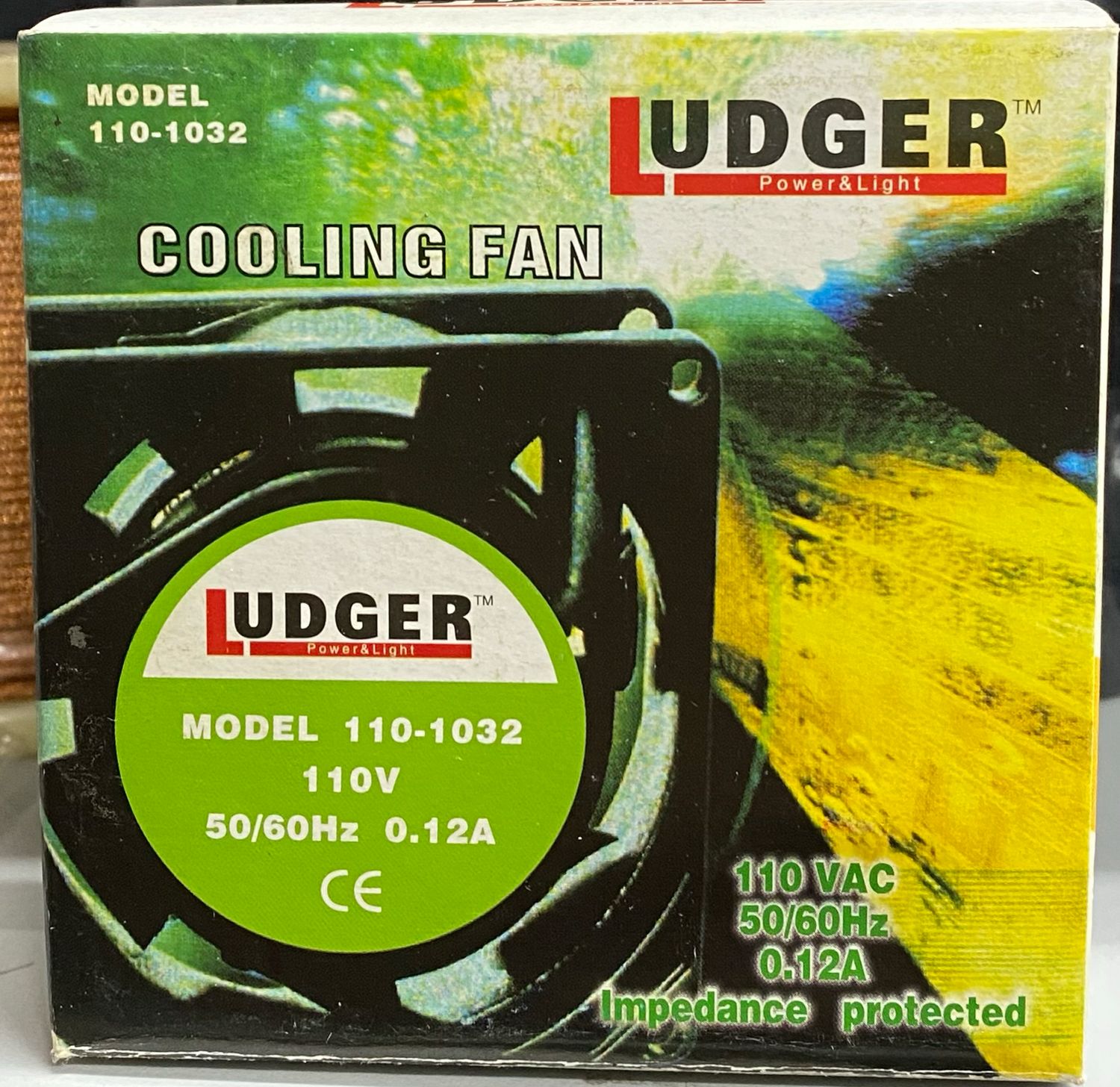 LUDGER COOLING FAN 110v 110-1032