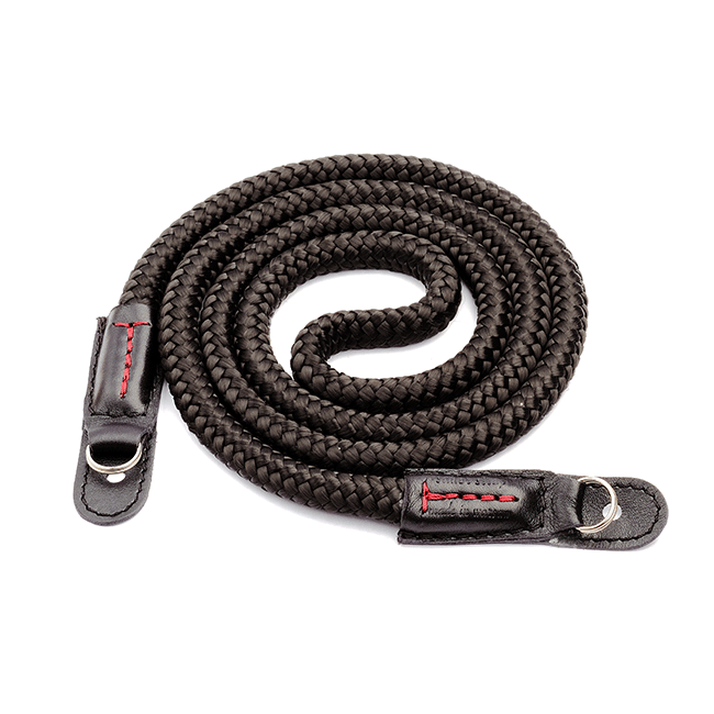 El Capitan Black. Neck Camera Strap 00040