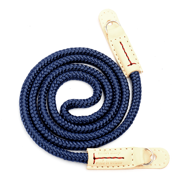Skinny Jimmy DeLuxe Navy. Neck Camera Strap 00052