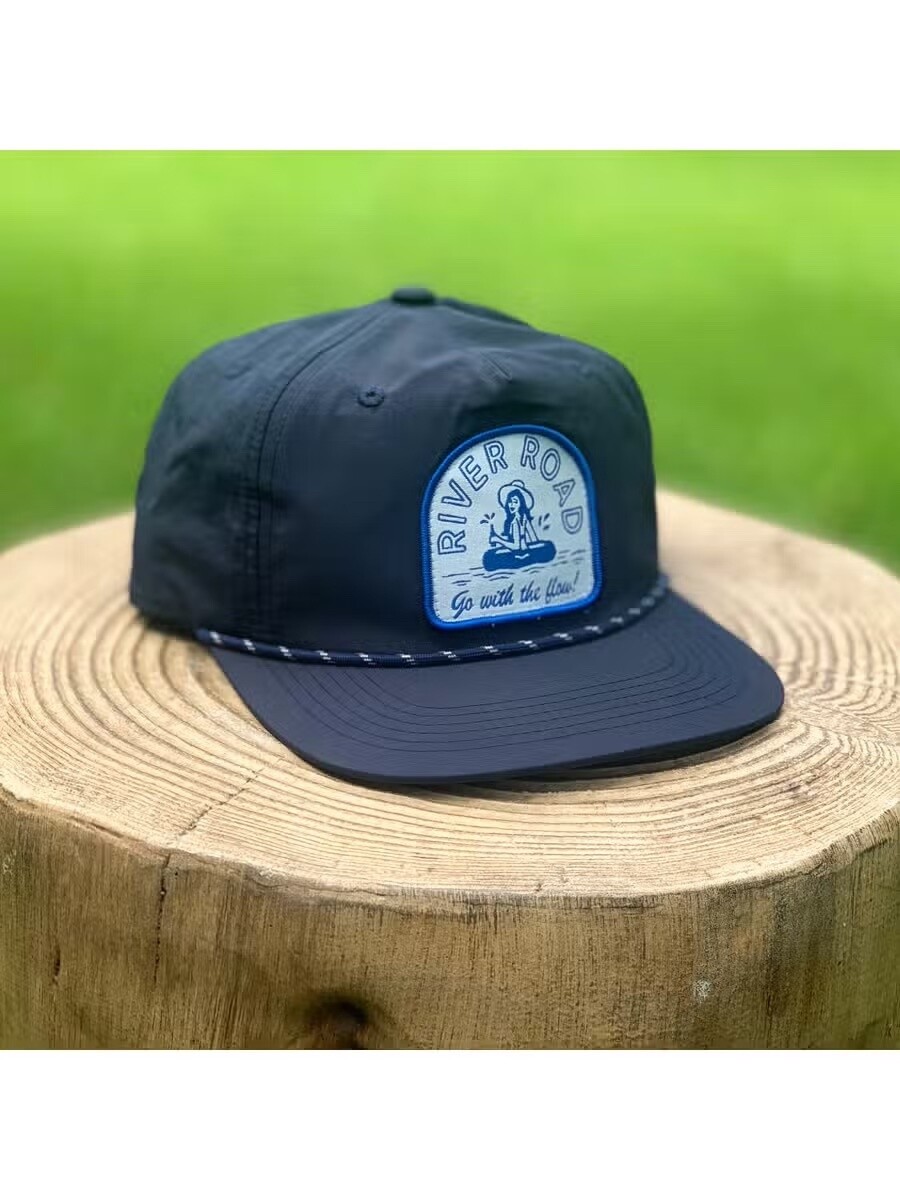 Go With The Flow Snapback Rope Hat