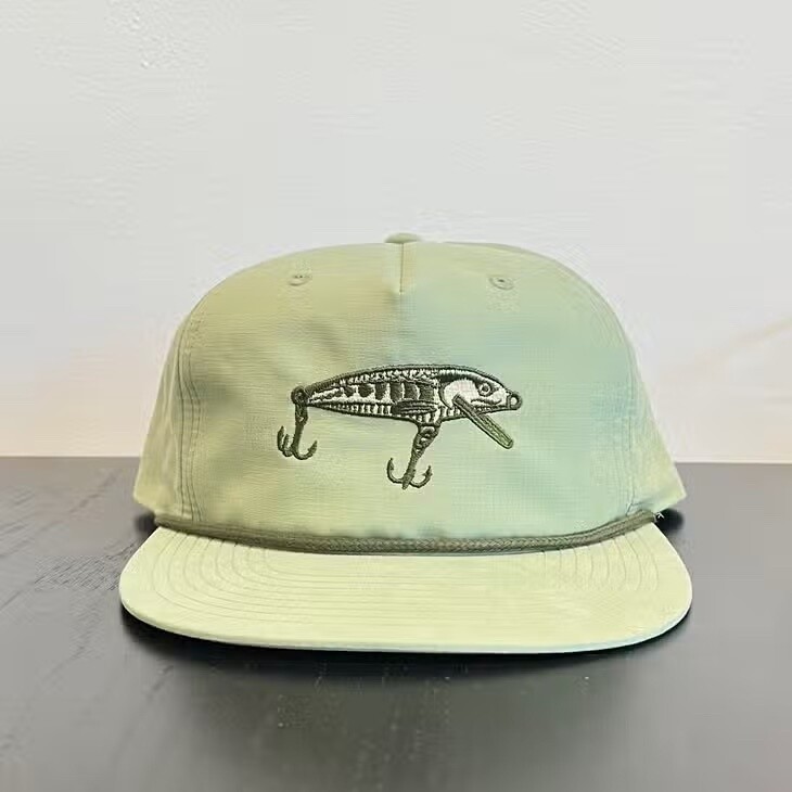 Fishing Lure Embroidered Snapback