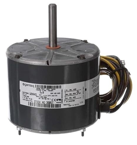 Condenser Fan Motor 1/4HP 1100 RPM 460V