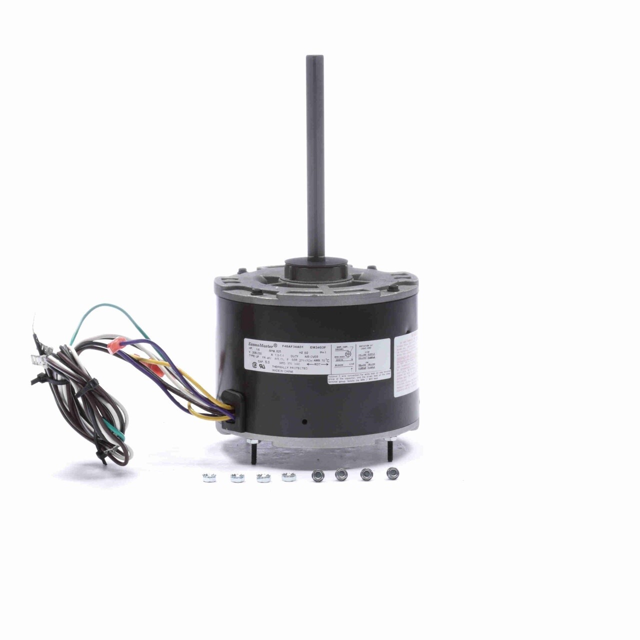 Condenser Fan Motor 5-5/8&quot; Diameter 1/6HP 825 RPM