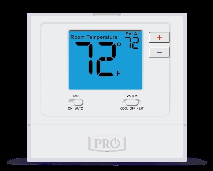 T701 Pro1 Non-Programmable Digital Thermostat 1 Heat 1 Cool
