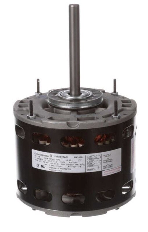Blower Motor 3 Speed 1/3HP 1075 RPM 230V