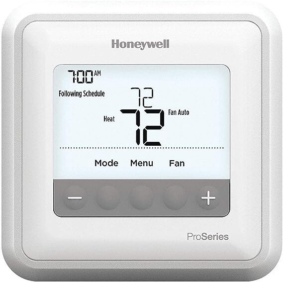 T4 Pro Programmable Thermostat with stages