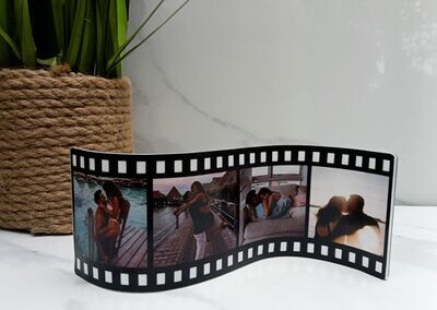 Personalised Standing Photo Reel Vintage Reel Film Strip Add Your Photos Handmade Picture Display Memories Wedding Strip Birthday Gift Personalised Standing Photo Reel Vintage Reel Film Strip Add Your Photos Handmade Picture Display Memories Wedding Strip Birthday Gift