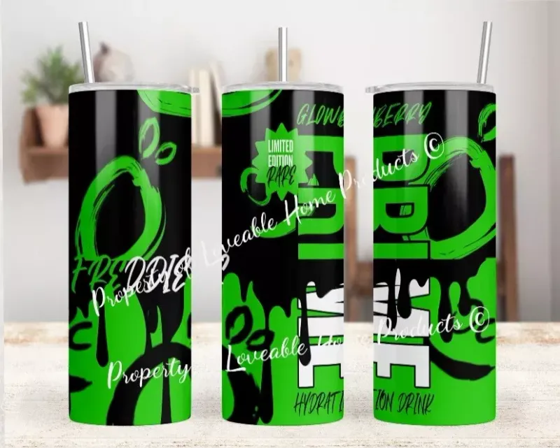 Personalised Prime Glowberry Rare Tumbler Insulated 20oz Hot/cold