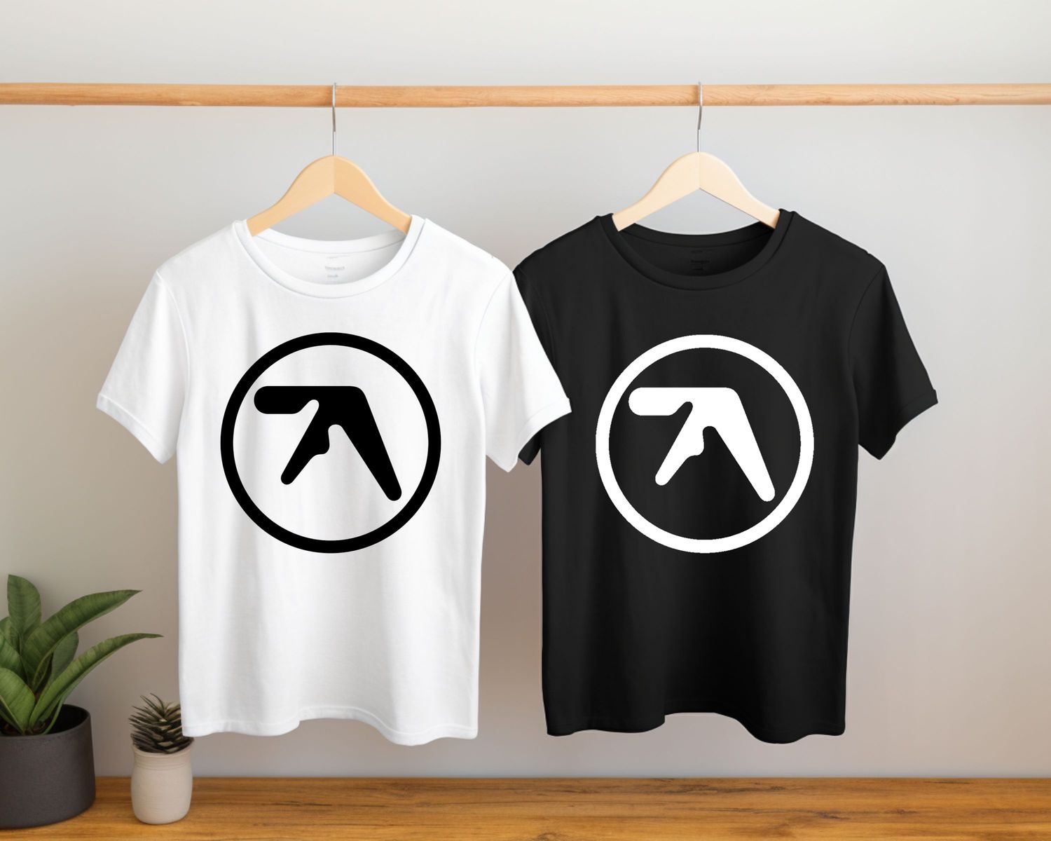 100% cotton logo aphex twin logo EDM IDM music Cornwall DJ. All sizes available