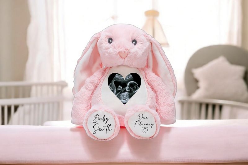 Personalised birth teddy keepsake teddy with name date of birth time birth gift