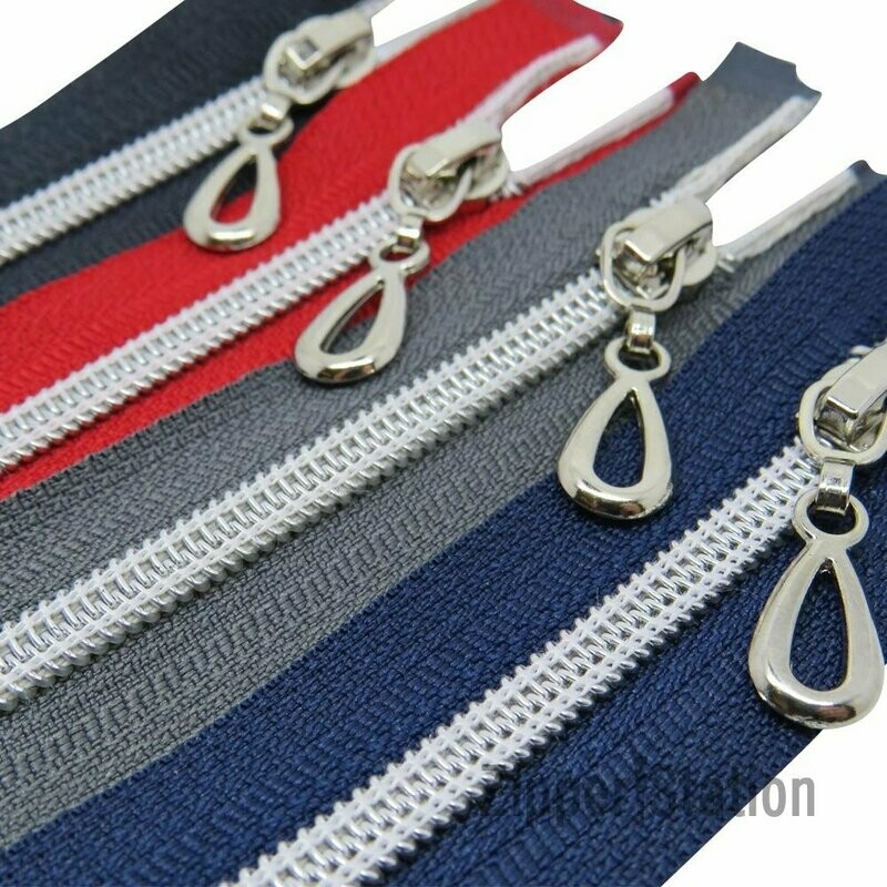 Decorative Nylon Open End #5 Zips