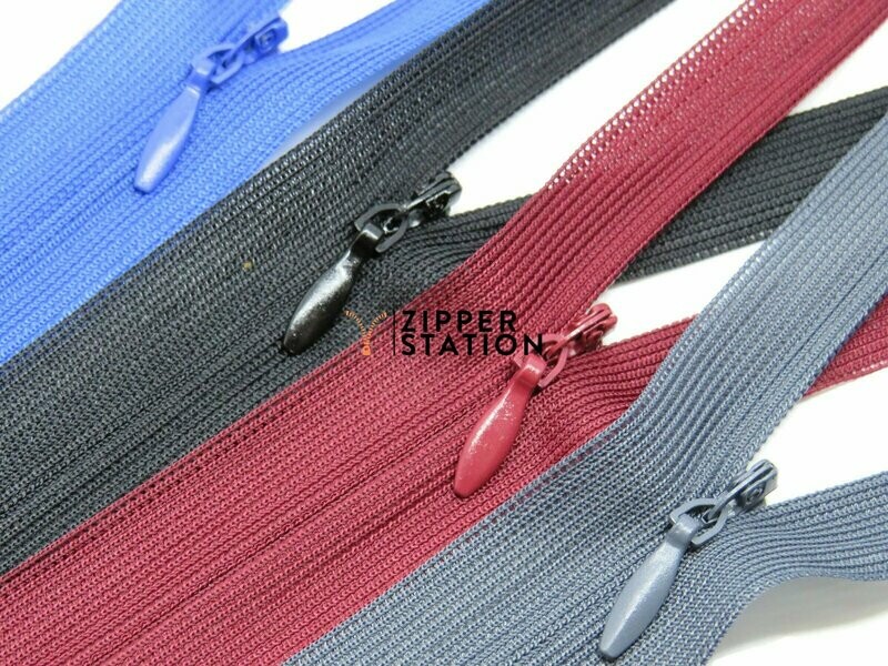 30 cms Invisible Zips