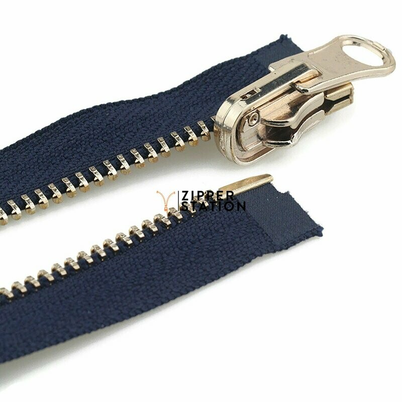REVERSIBLE Silver Open End #5 Zip