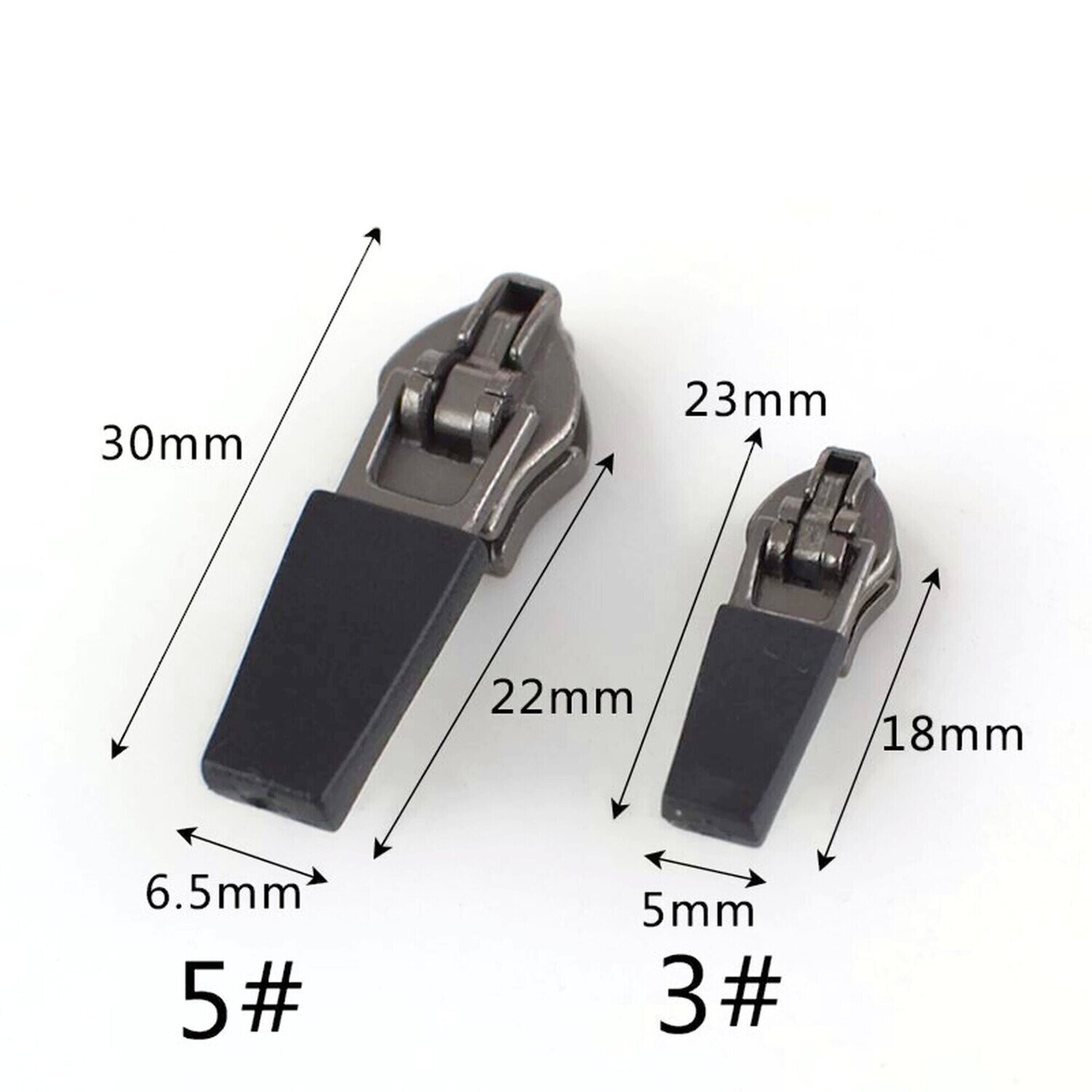 Size 5 Zipper Pulls Size 5 Zipper Pulls
