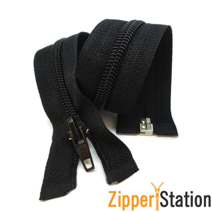 Nylon Open End #5 Zips - 90cms