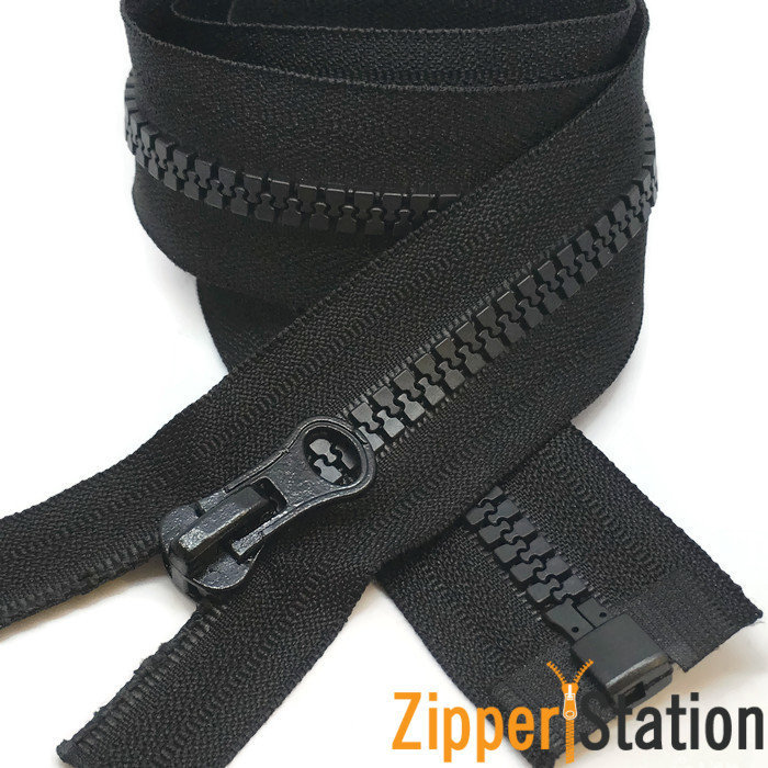 Chunky Plastic Open End #8 Zips