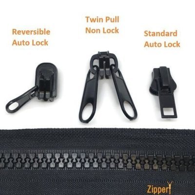 #8 Chunky Plastic Zip Sliders/Pulls