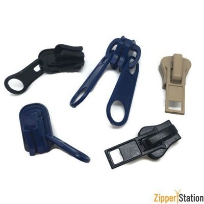#10 Chunky Plastic Zip Sliders/Pulls