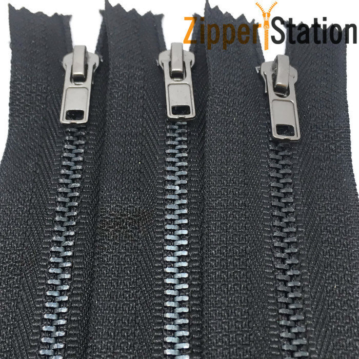 Black Teeth Jean #4 Zips