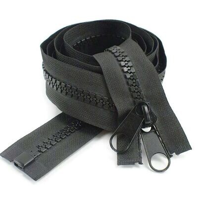 Chunky Plastic Open End #10 Zips Chunky Plastic Open End #10 Zips