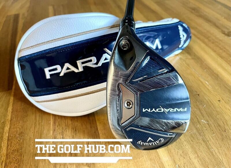 Callaway Paradym 18* 3 Hybrid (3H)- HZRDUS Red RDX Smoke 6.5 80g X-Stiff Shaft