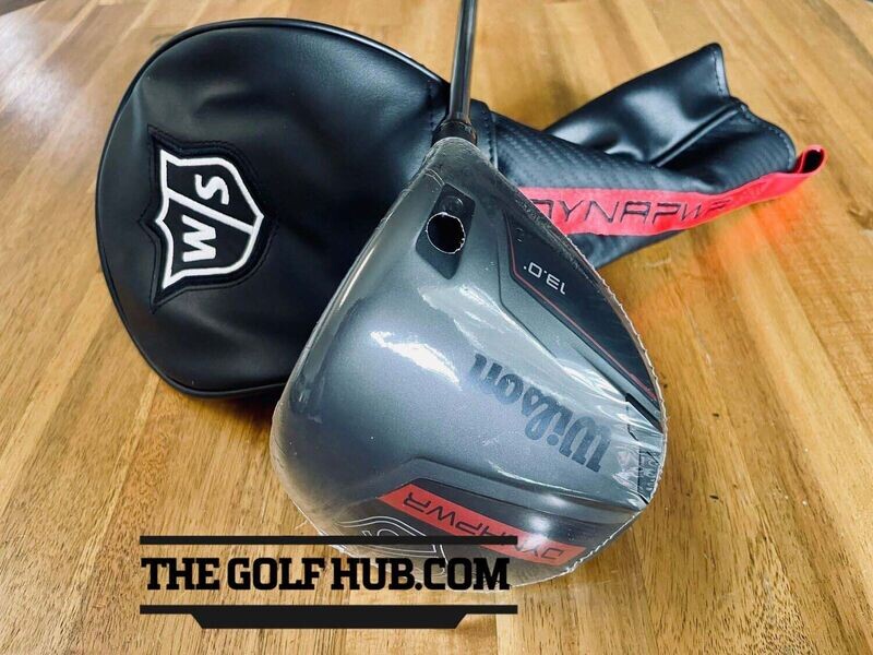 *NEW* Wilson DynaPower 13* Driver- HZRDUS Smoke Red 5.5R 50g Shaft- No Head Cover
