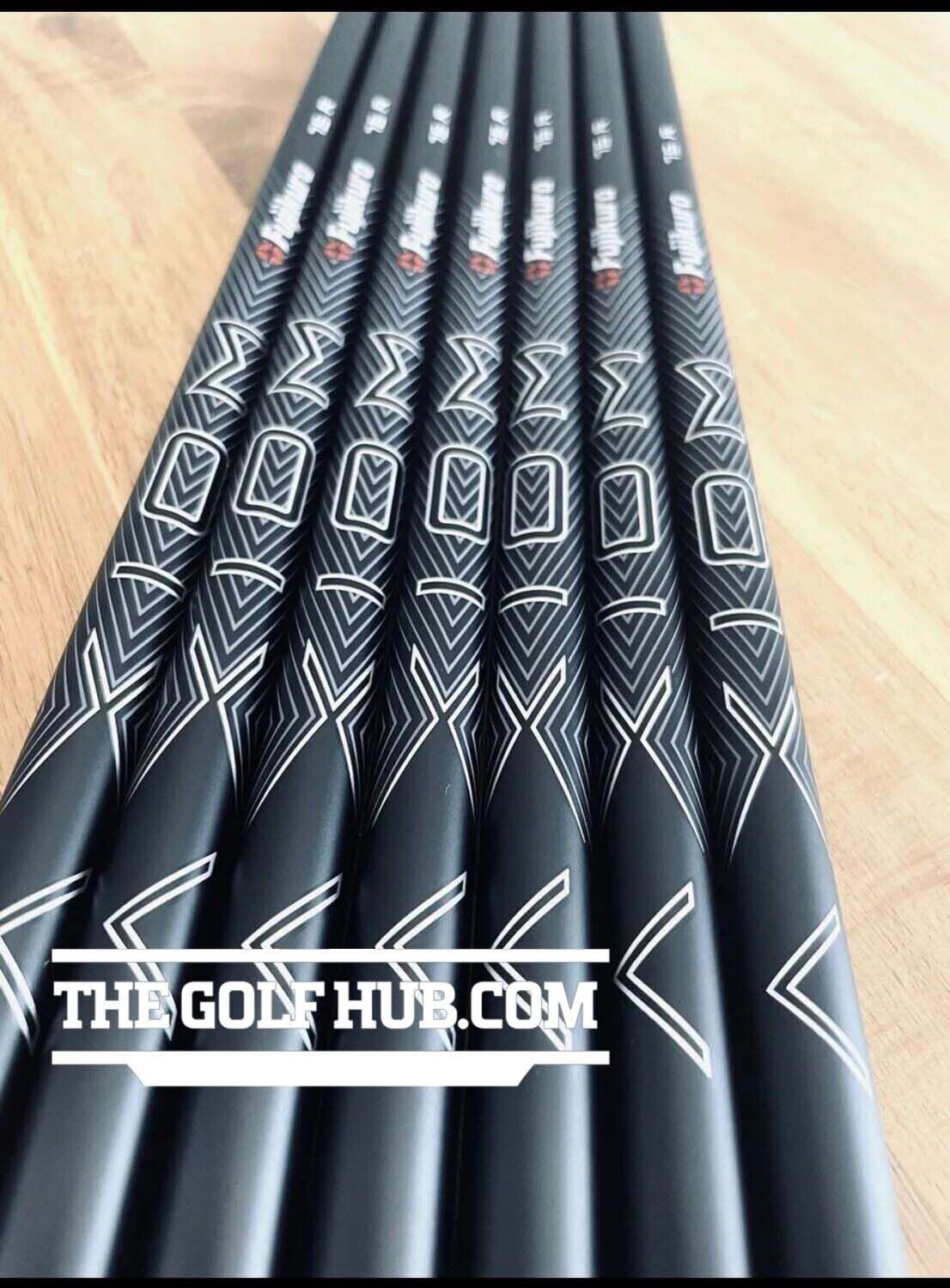 Fujikura Axiom VeloCore 5-P, G Graphite 75R Iron Shafts- .370 Parallel