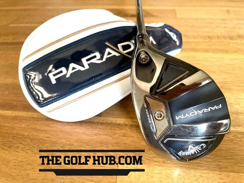 Callaway Paradym 21* 4 Hybrid (4H)- HZRDUS Silver 5.5 65g Regular Flex
