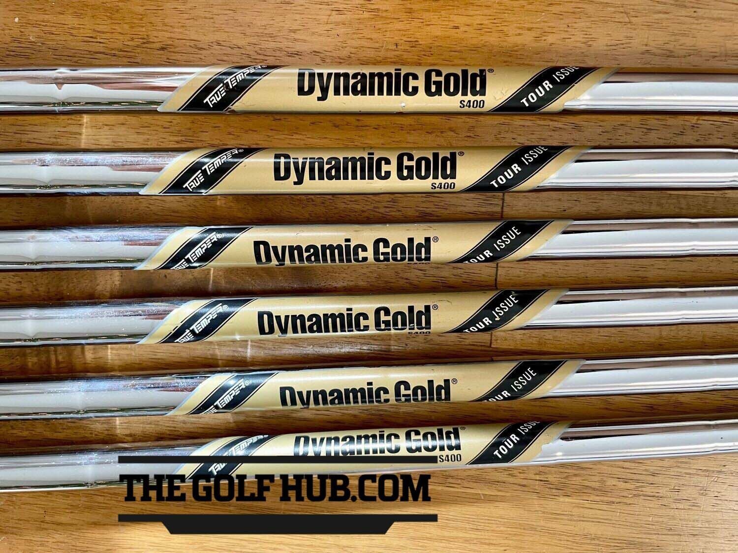 True Temper DG TI S400 5-P (6pc) Stiff Iron Shaft Set- .355 Taper/34.25-37in