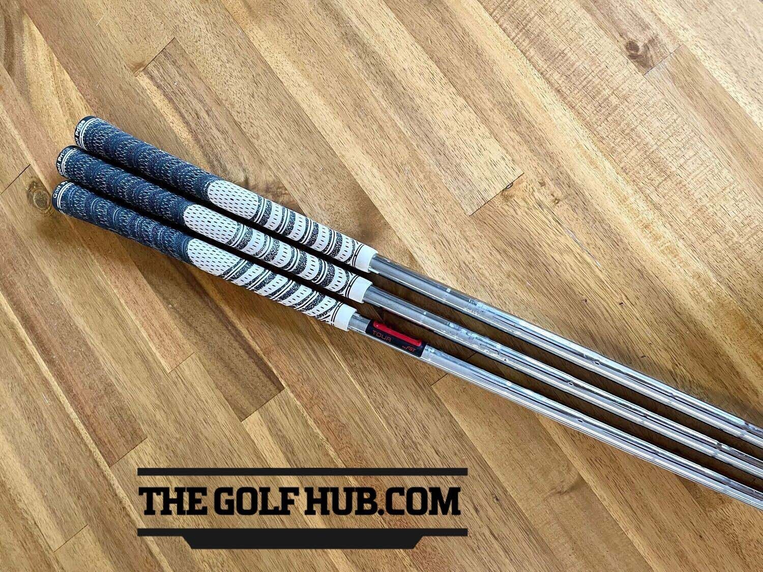 KBS Tour S Utility 3pc Stiff Iron Shaft Set- .355 Taper / 37.75in