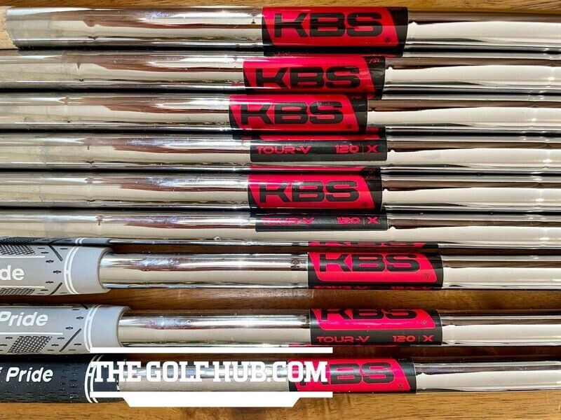 KBS Tour-V 120X 3-G (9pc) X-Stiff Iron Shaft Set- .355 Taper / 34-38in