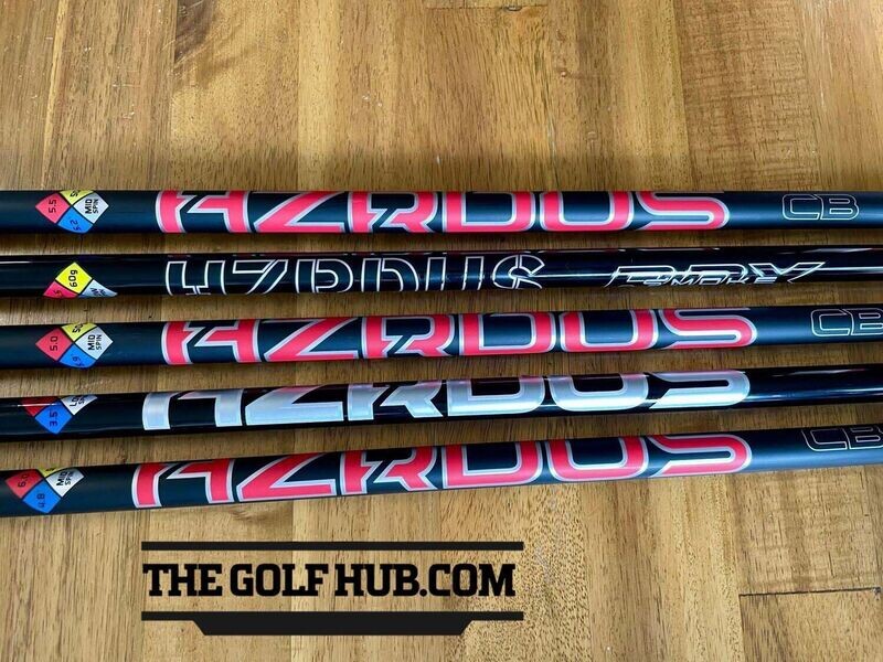 HZRDUS Gen 4 Red CB, Silver, Smoke Black RDX 44.5" Driver Shafts- Titleist Tip